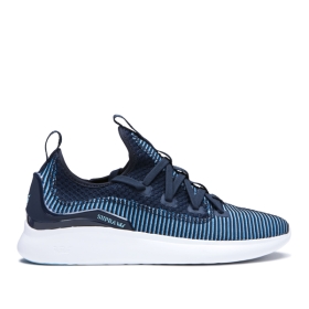 Supra Mens FACTOR Low Top Shoes Navy/Topaz/white | US-37755